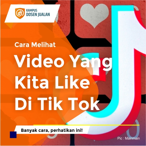 Cara Melihat Like Di Tiktok. Cara Melihat Video Yang Kita Like Di Tik Tok