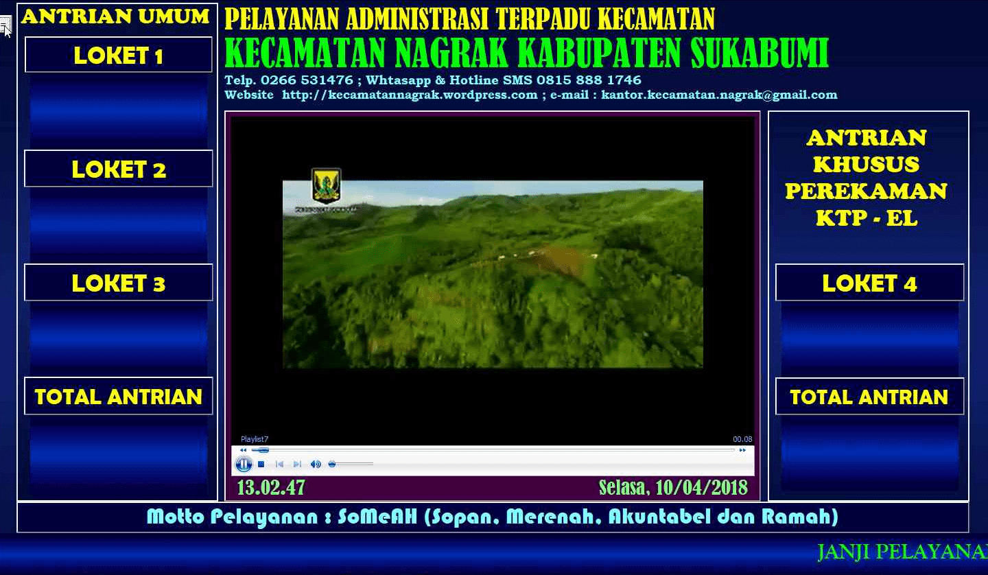 Aplikasi Nomor Antrian Free Download. Aplikasi Antrian Gratis Berbasis VB Excel & Aplikasi Pelayanan Informasi Paten (APIP) V.1.2.1