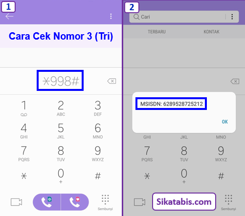 Cek Nomor Tri Via Sms. Cara Cek Nomor 3 (Tri) Sendiri Tercepat 2019 (Gratis) • Sikatabis.com