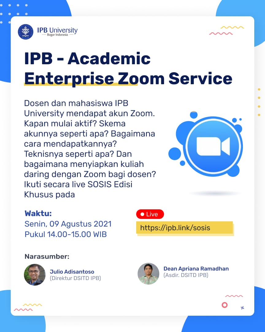 Cara Membuat Akun Zoom Premium. Mekanisme Aktivasi Zoom Premium Mahasiswa dan Dosen IPB