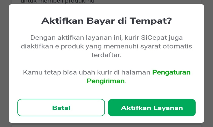 Cara Aktifkan Cod Tokopedia. Cara Mengaktifkan Gratis Ongkir, dan COD di Tokopedia Lewat Hp