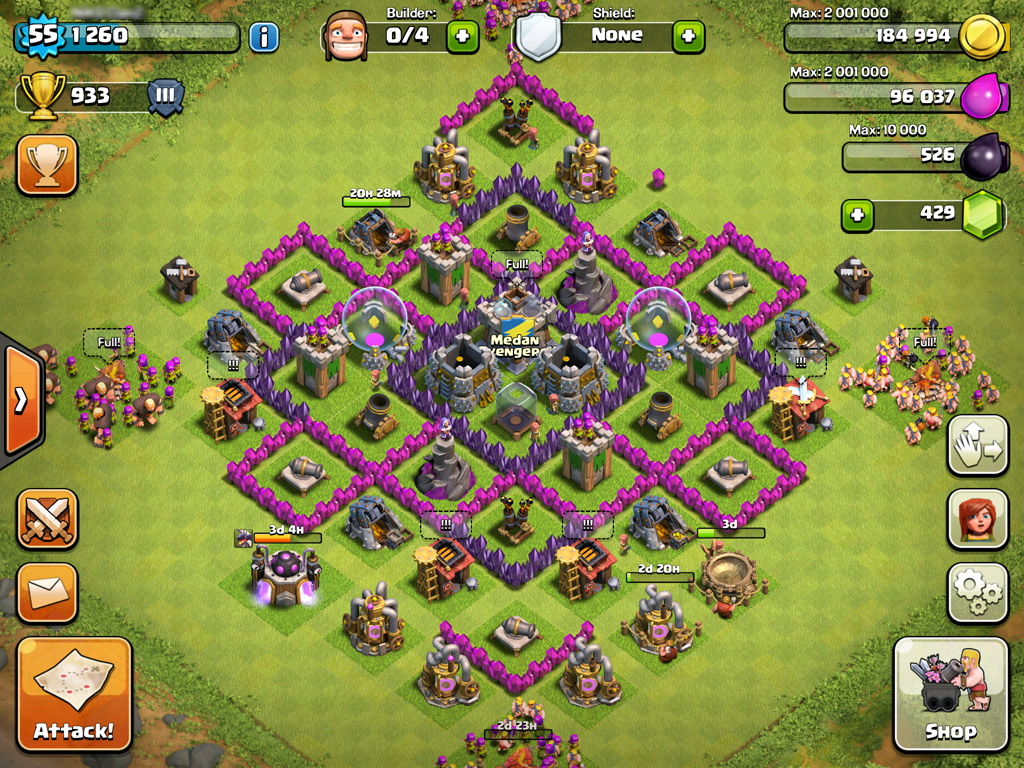 Cara Masuk Akun Coc Di Iphone. Cara berpindah account Clash of Clans iOS (Multi Id)