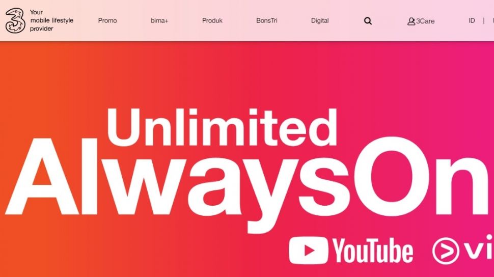 Kenapa Kuota Unlimited Tri Tidak Bisa Dipakai. Tri Buka Suara Soal Aturan Main Paket Kuota Internet Unlimited