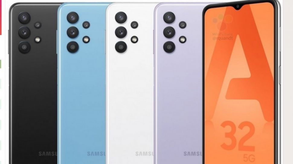 Warna Hp Samsung A32. Samsung Galaxy A32 5G Hadir dalam 4 Varian Warna
