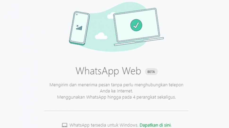 Cara Buka Whatsapp Di Web. 2 Cara Buka WhatsApp Web di HP Android dan iPhone, Ikuti Metode Ini