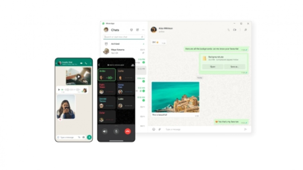 Pengaturan Video Call Whatsapp. Cara Setting Kamera Video Call WhatsApp Agar Tidak Mirror