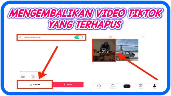 Cara Mengembalikan Video Tiktok Yang Terhapus. 3 Cara Mengembalikan Video TikTok yang Terhapus