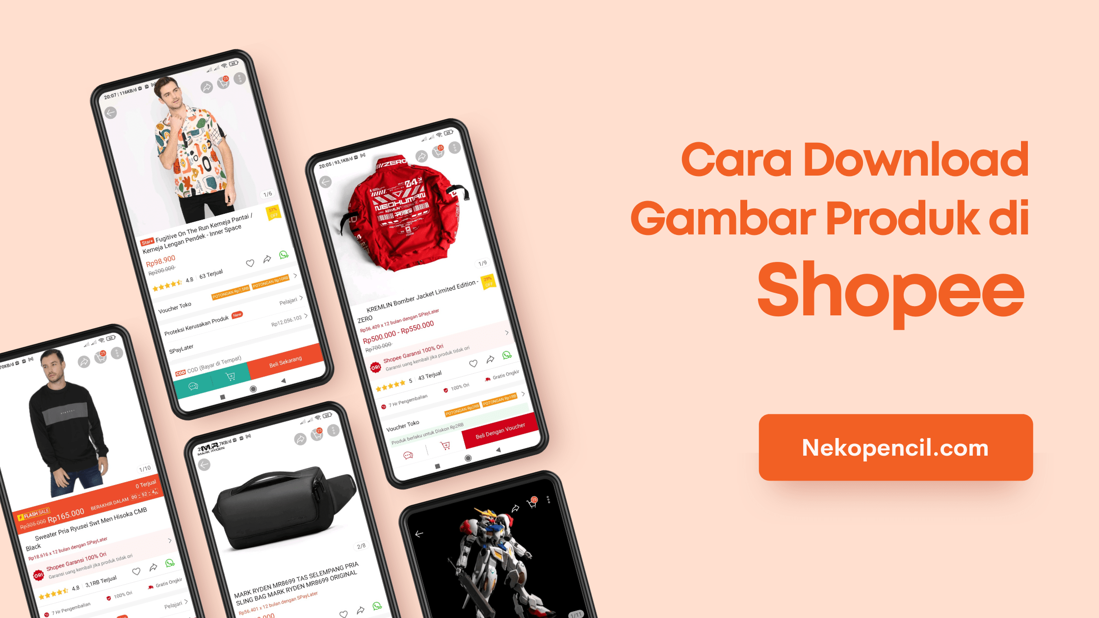 Cara Save Gambar Di Shopee. Cara Download Gambar Produk / Barang di Shopee Lewat PC