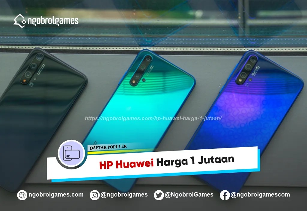 Hp Huawei Android 1 Jutaan. Daftar HP Huawei Harga 1 Jutaan Termurah 2024