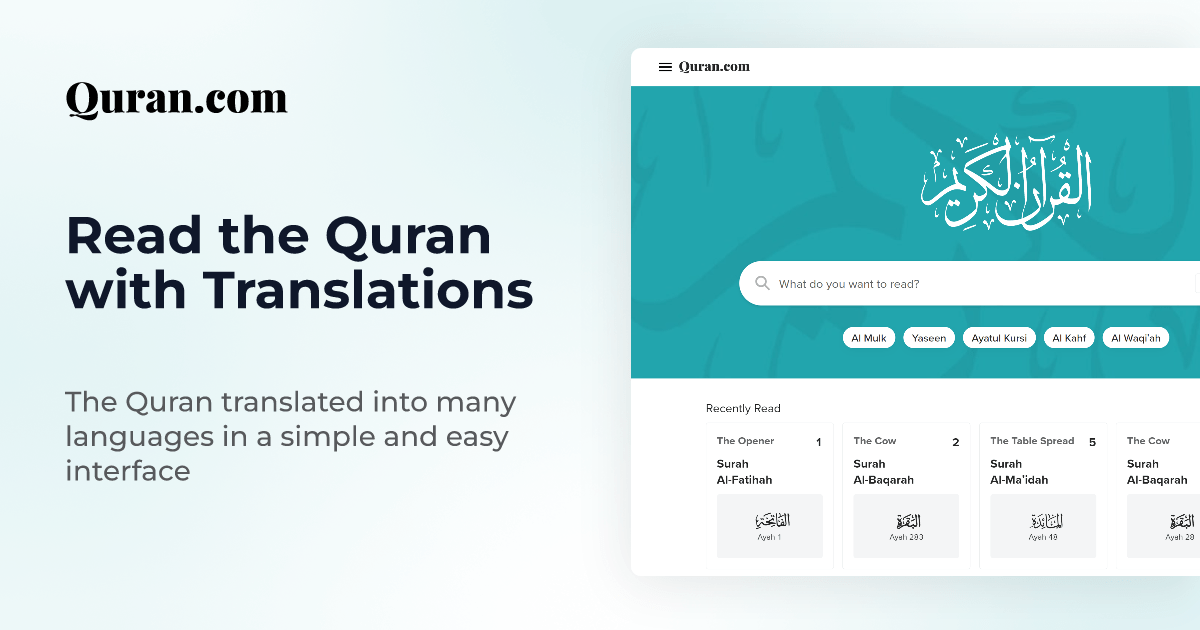 Aplikasi Quran Untuk Android. Quran.com