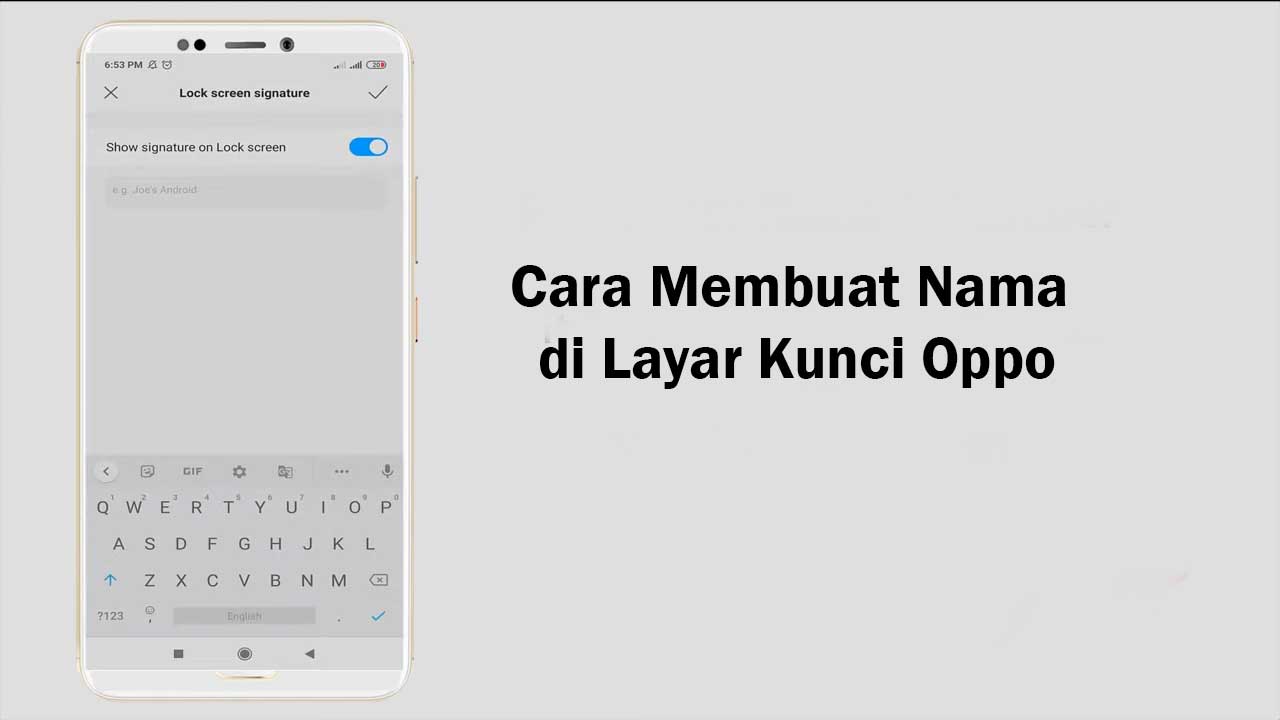 Cara Membuat Nama Di Layar Hp Oppo. Cara Membuat Nama Di Layar Kunci Oppo Tanpi Aplikasi