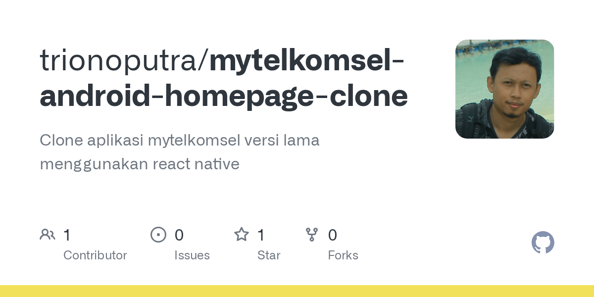 My Telkomsel Versi Lama. trionoputra/mytelkomsel-android-homepage-clone: Clone aplikasi mytelkomsel versi lama menggunakan react native