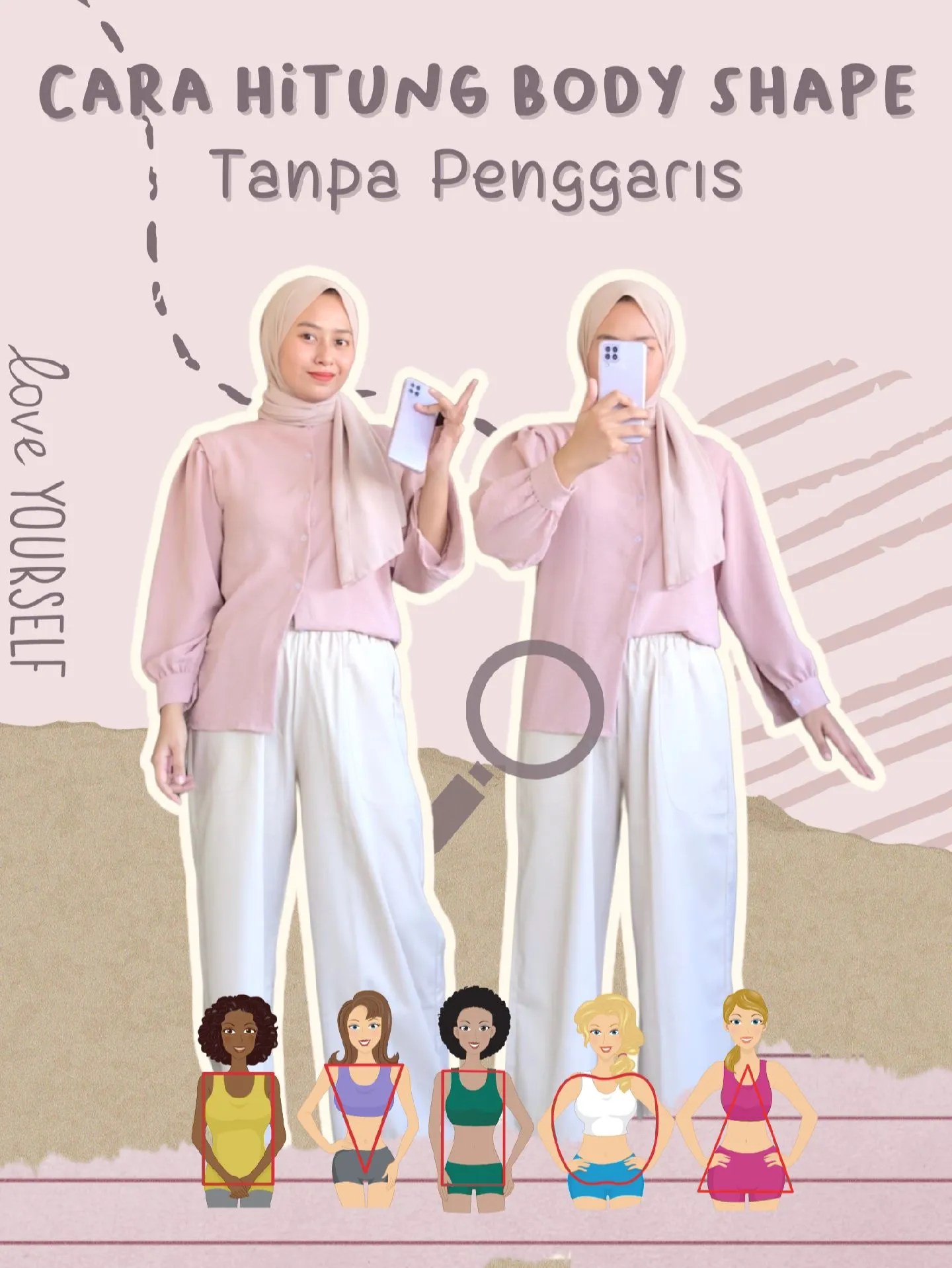 Penggaris Online Tanpa Aplikasi. CARA MENGETAHUI BODY SHAPE TANPA PENGGARIS