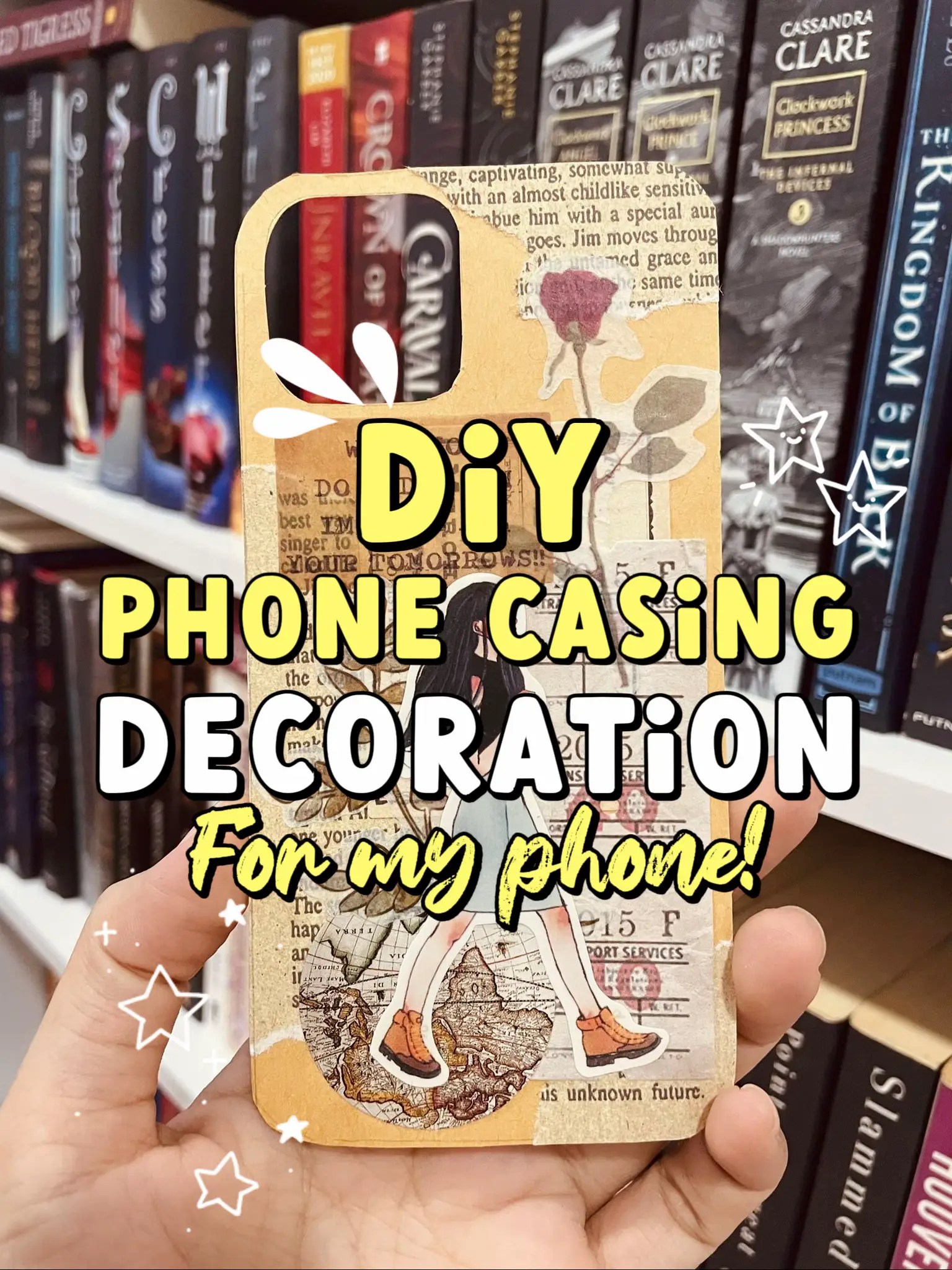 Bikin Casing Hp Sendiri. DIY Phone Case Decoration