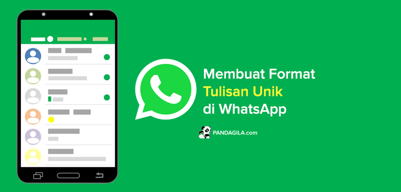 Tulisan Khusus Di Whatsapp. 8 Cara Membuat Tulisan Unik di WhatsApp agar Chatting Tambah Seru