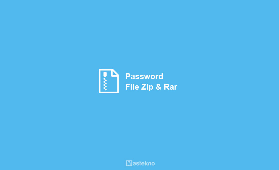 Cara Membuat Password Winrar. Cara Password File ZIP & RAR