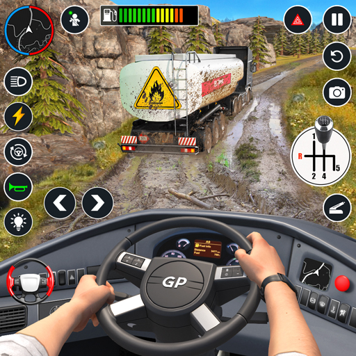 Game Simulator Offline Terbaik. Oil Truck Games: Driving Games