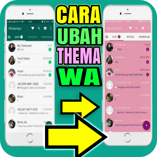 Cara Mengganti Background Whatsapp. Cara Ganti Background WA