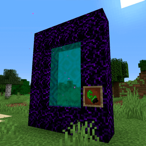 Cara Membuat Portal Minecraft Pe. portal mod for minecraft pe