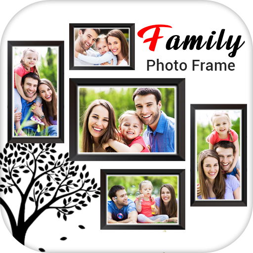 Download Bingkai Foto Gratis. Family photo frame