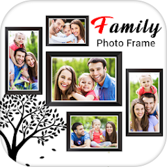 Aplikasi Bingkai Foto Unik. Family photo frame