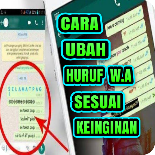 Huruf Warna Di Whatsapp. Cara Ubah Huruf WA Berwarna