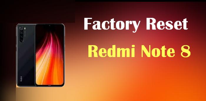 Cara Reset Hp Redmi Note 8. 4 Langkah Cara Factory Reset Hp Xiaomi Redmi Note 8, Pro [MIUI 12]