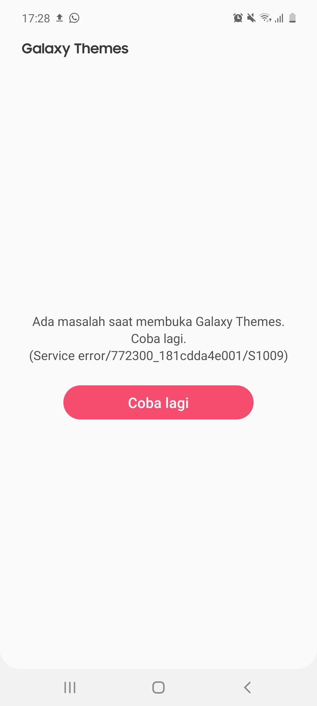 Tema Samsung Galaxy A. galaxy themes error