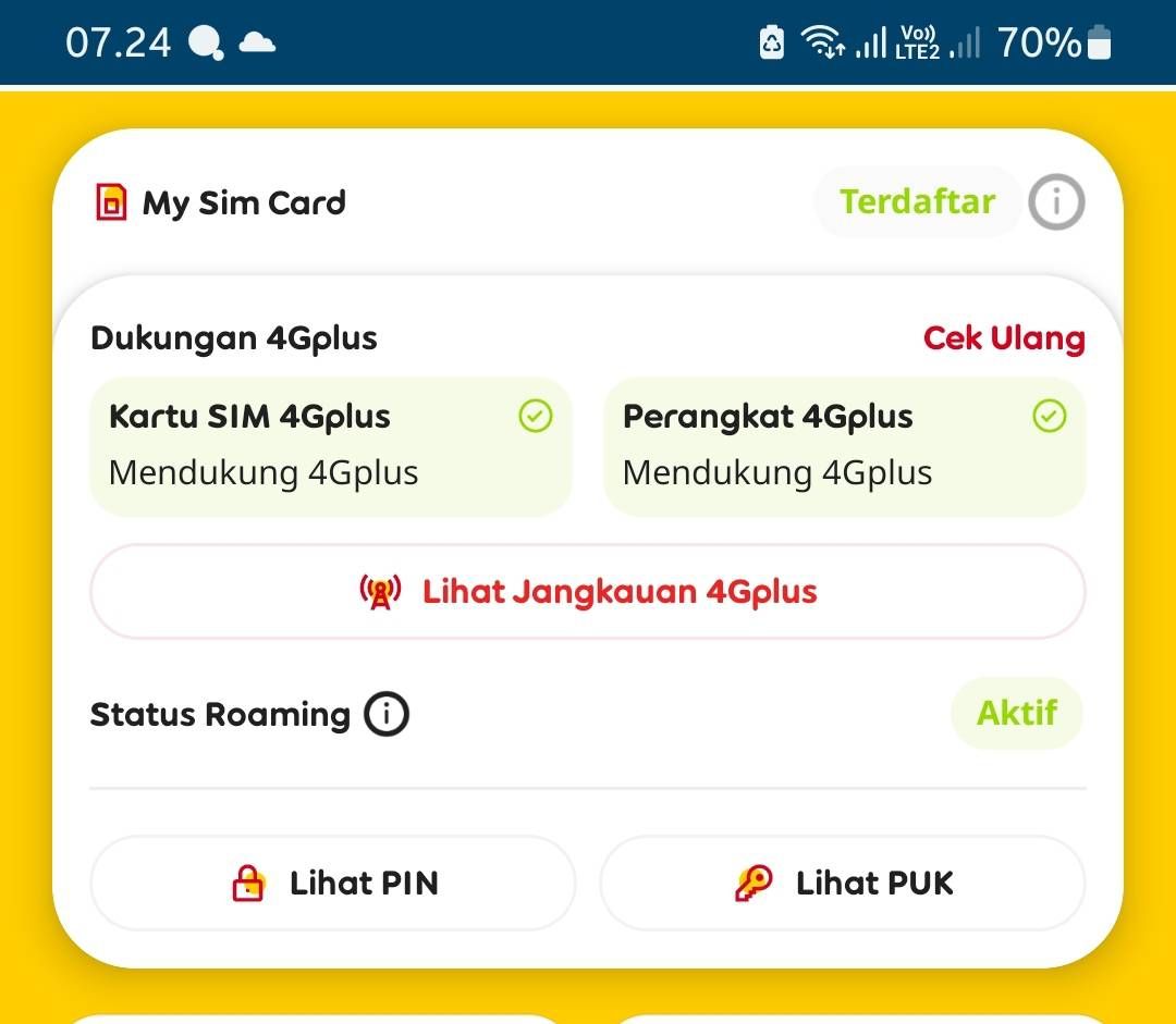 Cara Aktifkan 4g Plus Indosat. Ada yang tau 4G+ di M32