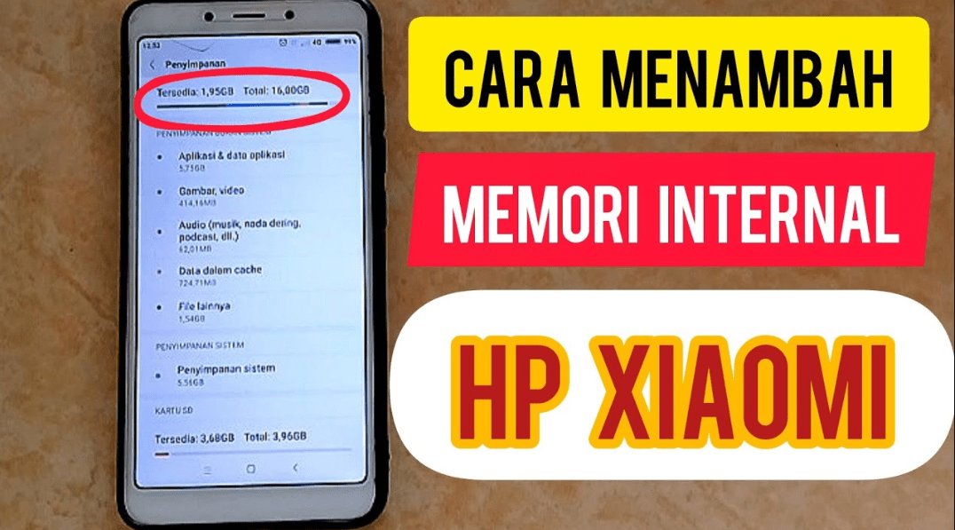 Cara Menambah Memori Internal Xiaomi. Memori Penyimpanan Habis? Berikut Solusi Menambah Penyimpanan Internal Xiaomi