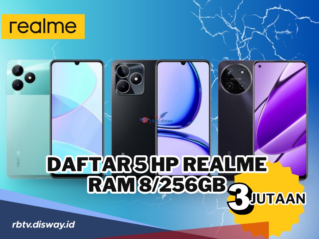 Harga Hp Realme Ram 3. Daftar 5 Hp Realme RAM 8/256Gb, Harga Mulai dari Rp 3 jutaan Terbaru 2024