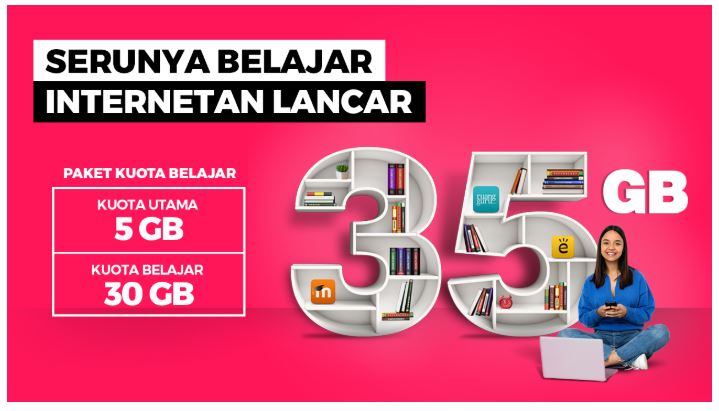 Cara Mendapatkan Kuota Belajar Smartfren. Paket Kuota Belajar (Tidak Ditawarkan di Websitre Lagi)