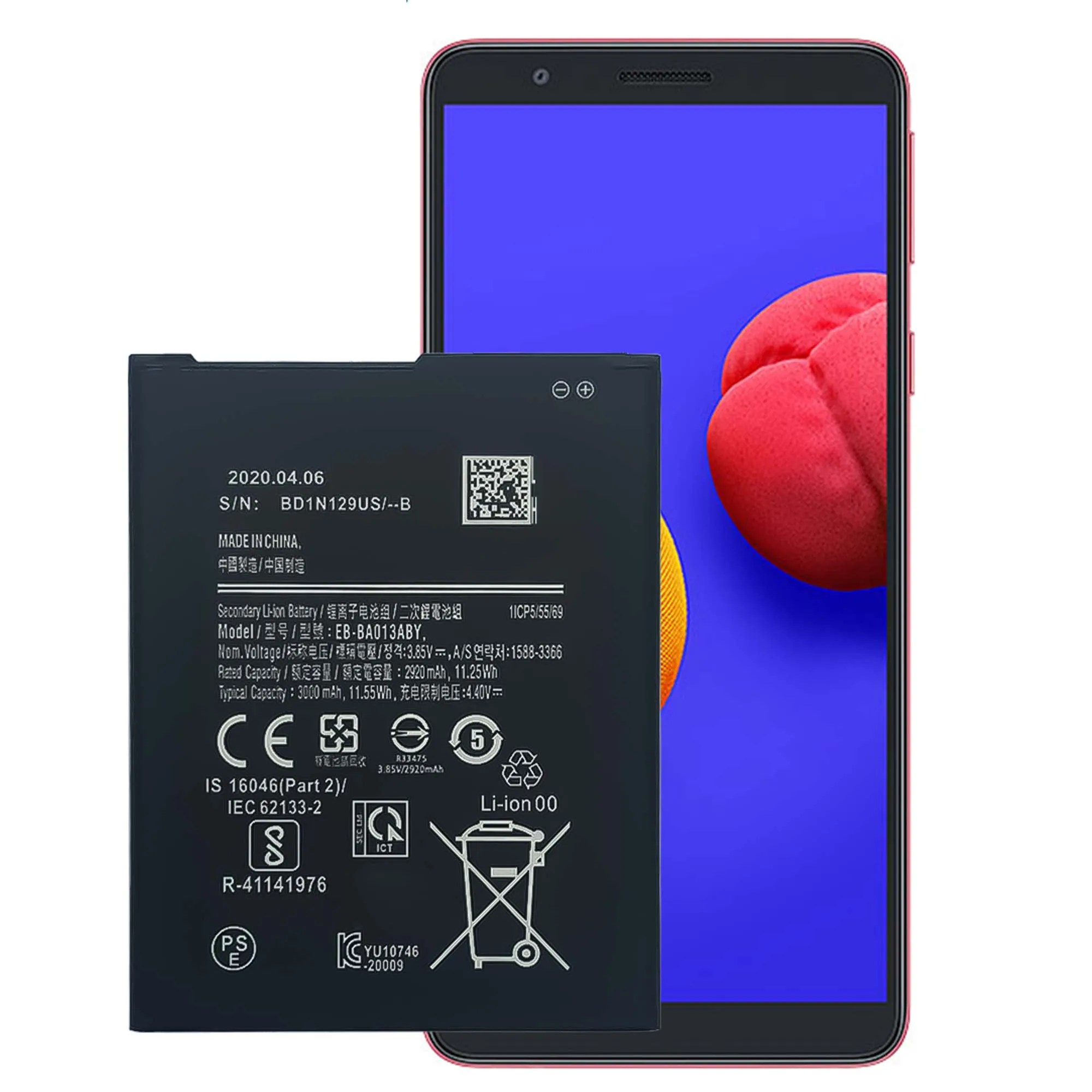 Baterai Samsung A01 Core. EB-BA013ABY A01 A3 A03 Core Baterai HP Samsung Galaxy A013