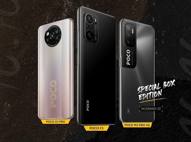 Pocophone F3 Pro Harga. Poco F3 dan Poco X3 Pro Korting Harga Sepanjang Oktober 2021