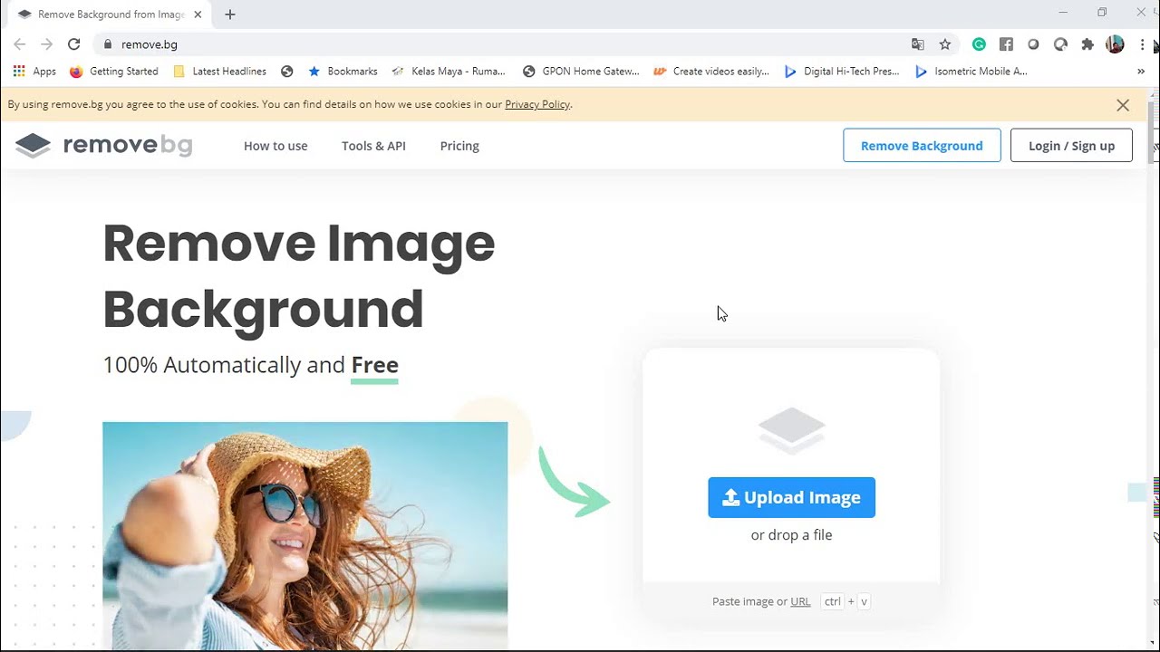 Ubah Background Pas Foto Online. Tutorial Edit Background Pas Foto dengan Website Gratis