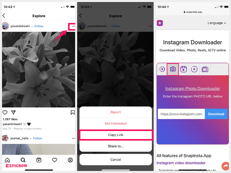 Ambil Foto Dari Ig. Download Foto Instagram