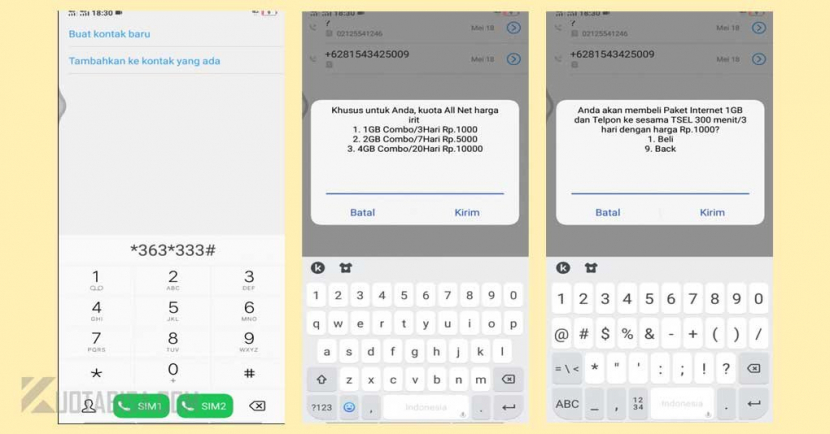 Trik Kartu As Internet Murah. 10 Kode Dial Telkomsel Murah Bulanan Terbaru