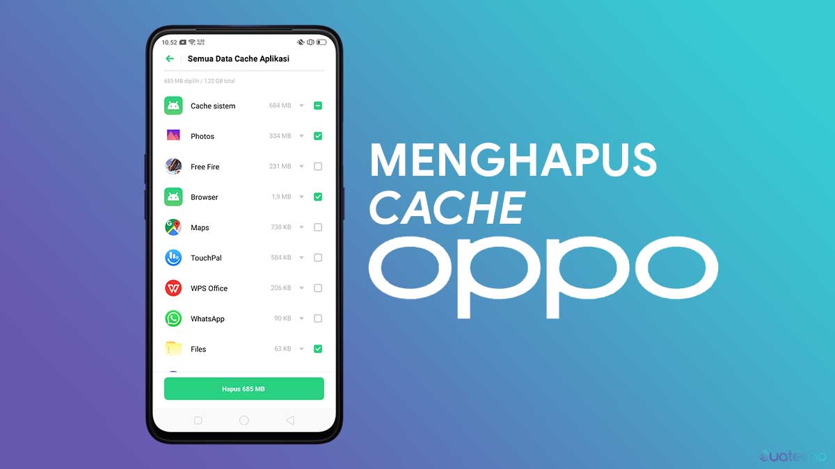 Cara Menghapus Cache Di Hp Oppo. 5 Cara Membersihkan Cache File Sampah di HP OPPO