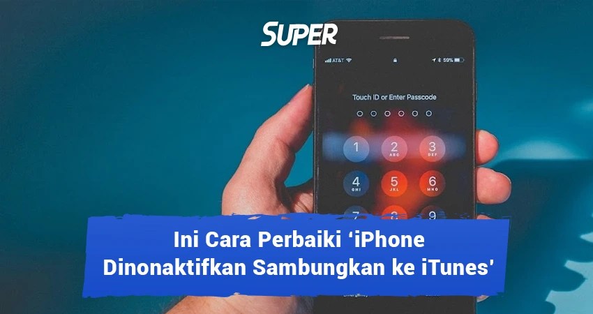 Iphone Sambungkan Ke Itunes. Cara Mengatasi iPhone Dinonaktifkan Sambungkan ke iTunes