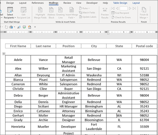 Cara Membuat Daftar Nama Di Word. Membuat direktori nama, alamat, dan informasi lainnya