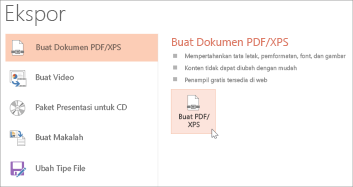 Cara Jadiin Satu File Pdf. Menyimpan presentasi PowerPoint sebagai file PDF