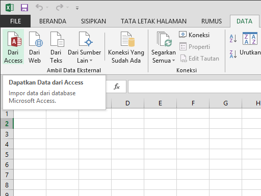 Cara Buat Tabel Di Excel 2013. Tutorial: Mengimpor Data ke Excel, dan Membuat Model Data