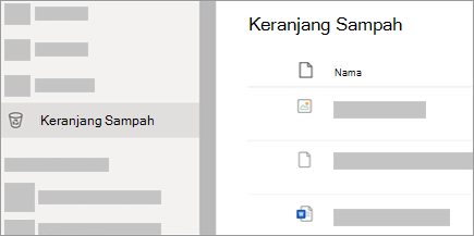 Cara Restore File Yang Terhapus. Memulihkan file atau folder yang dihapus di OneDrive