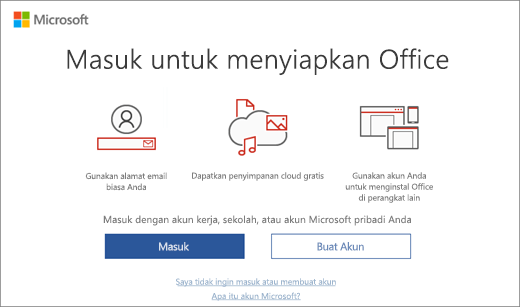 Cara Mengaktifkan Ms Word 2016. Mengaktifkan Office