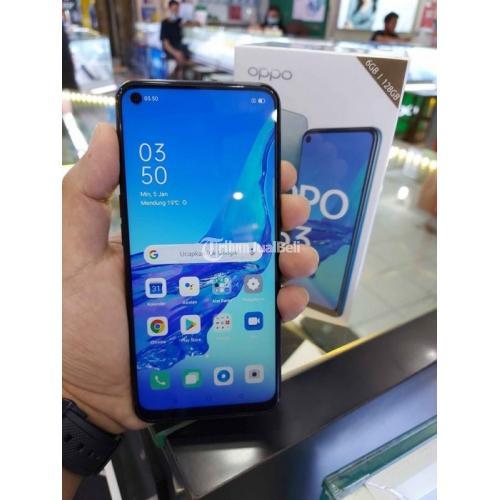 Harga Bekas Oppo A53 Ram 6/128. HP Oppo A53 6/128gb Fullset Bekas Kondisi Mulus Garansi Panjang di Solo