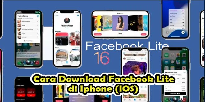 Download Facebook Lite Untuk Iphone. Cara Download Facebook Lite di Iphone (IOS)