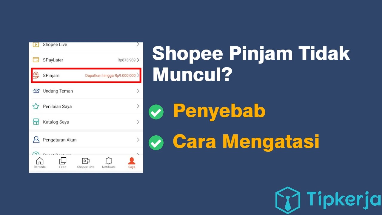 Kenapa Shopee Pinjam Tidak Muncul. Shopee Pinjam Tidak Muncul? ini Solusi dan Penyebabnya