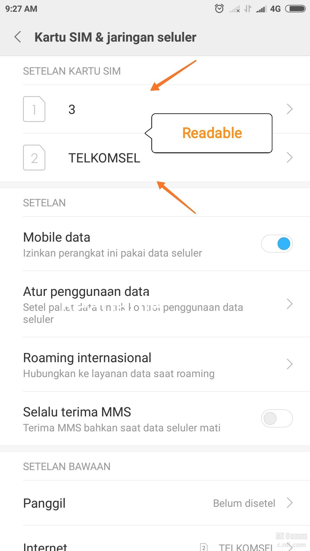 Masalah Redmi Note 4. [help] masalah jaringan tidak ada layanan