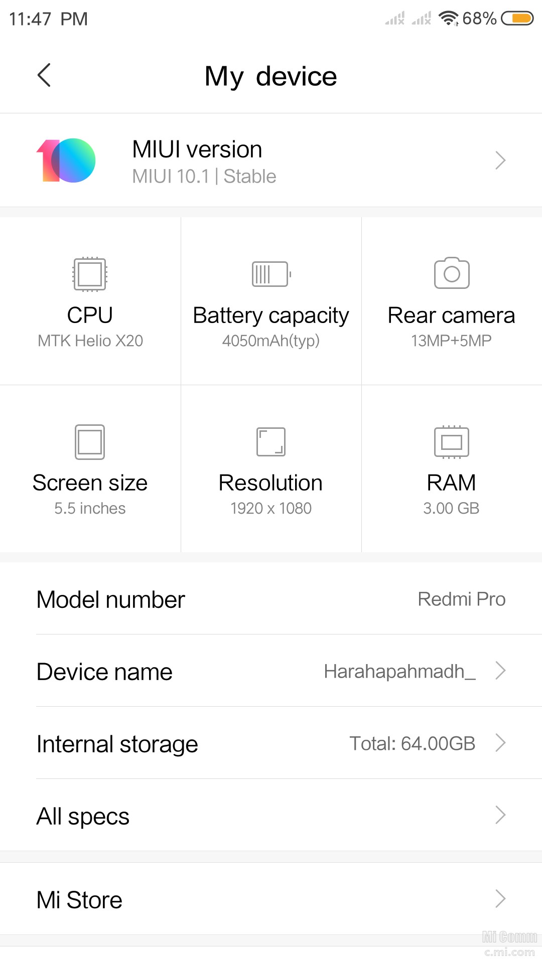 Rom Redmi Pro Bahasa Indonesia. bagaimana cara mendapatkan ROM Global Stable untuk xiaomi redmi pro dual camera