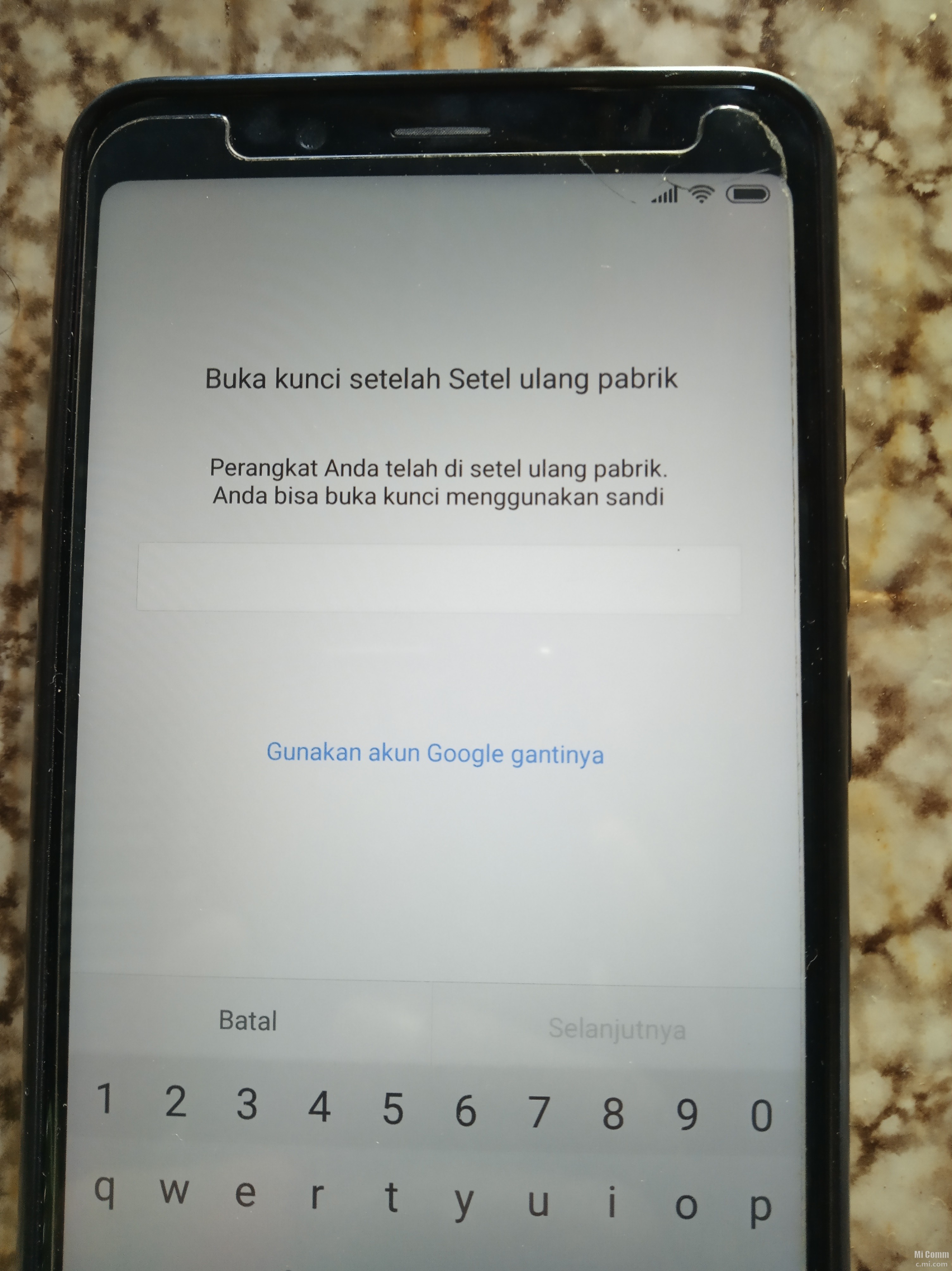 Cara Buka Hp Xiaomi. hy guys..bgmna cara buka hp xiaomi note 5 pro yg sudah di reset?? sandinya lupa?